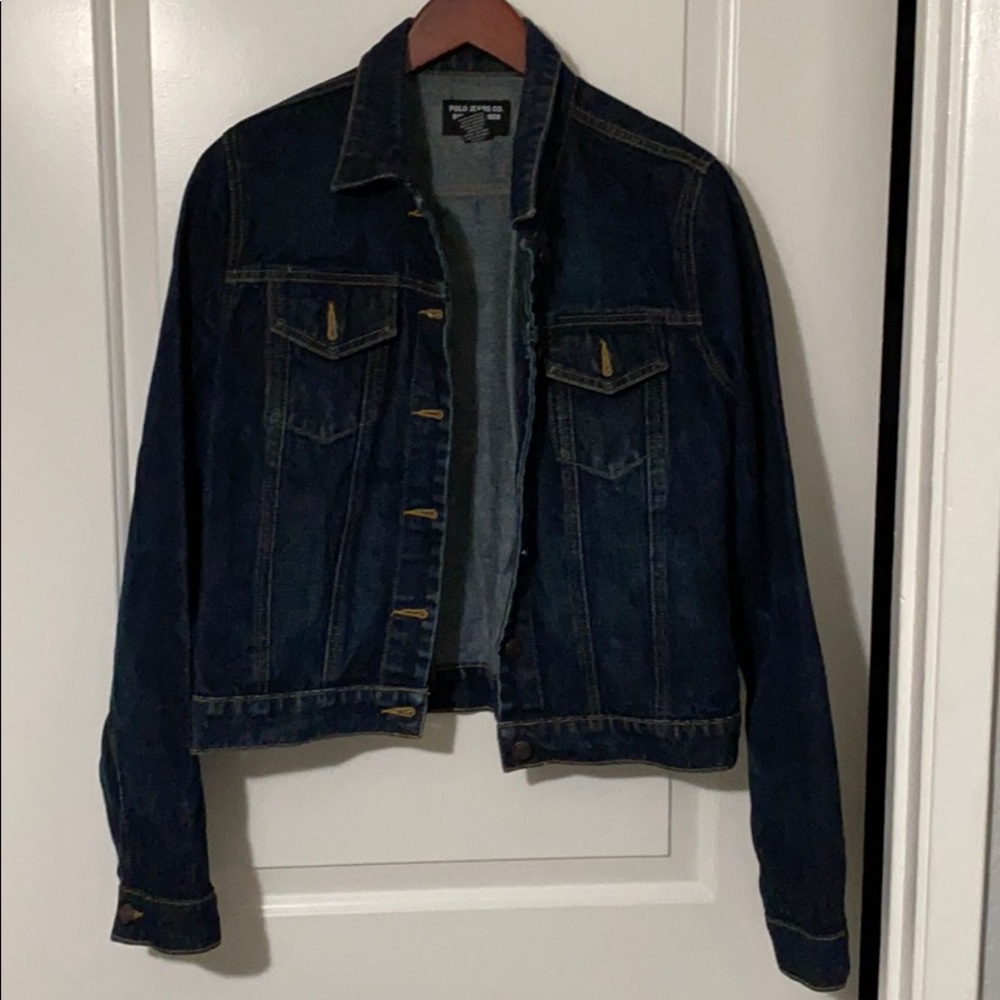Ladies crop Denim jacket